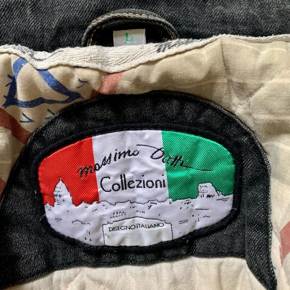 MASSIMO DUTTI Heavy Lined Long Denim Coat - Picture 9 of 14